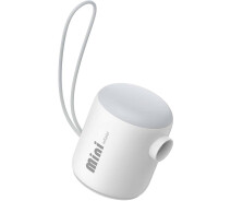 Купить - автокомпрессор  Автокомпрессор мини Baseus PocketGo Portable Air Pump Stellar White C11157700221-00