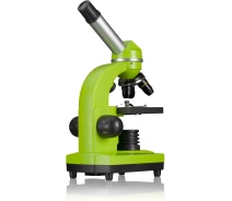 Купить - микроскоп  Микроскоп Bresser Junior Biolux SEL 40x-1600x Green с набором для опытов и адаптером для смартфона