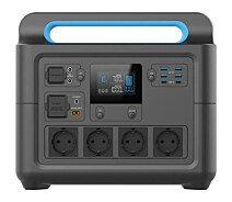 Купить - зарядную станцию  Зарядная станция PowerPlant HS1000 1228 Вт/ч 1500 Вт (PB930845)