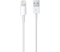 Купить - адаптер и кабель  Кабель Apple USB to Lightning 1m (MUQW3ZM/A) белый