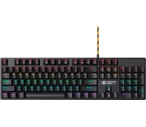 Купить - клавиатуру  Клавиатура игровая Canyon Deimos GK-4 Rainbow LED ENG/UKR Black (CND-SKB4-US)