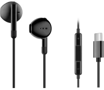 Купить - наушники  Наушники ERGO VM-730 Type-C Earphones (VM-730K) Black