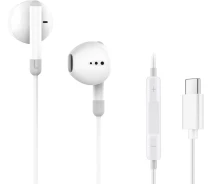 Купить - наушники  Наушники ERGO VM-730 Type-C Earphones (VM-730W) White