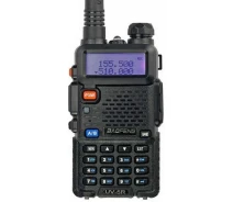 Купить - радиостанцию  Рация Baofeng UV-5R Black + гарнитура Baofeng c кнопкой РТТ