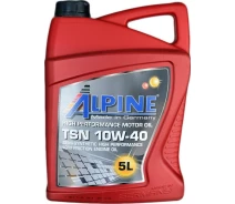 Купить - моторное масло  Моторное масло Alpine TSN 10W-40 5 л