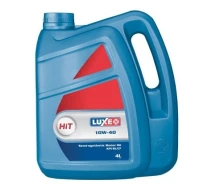 Купить - моторное масло  Моторное масло LUXЕ HIT SAE 10W-40 SL / CF (4л)