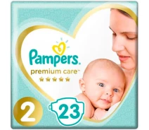 Купить - подгузник  Подгузники Pampers Premium Care размер 2 (4-8 кг) 23 шт. (8001841104652)