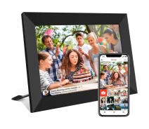 Купить - цифровую фоторамку  Цифровая фоторамка WiFi 10 дюймов Photo Frame FRAMEO электронная рамка для фото c сенсорным дисплеем и памятью