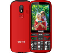 Купить - смартфон и мобильный телефон  Мобильный телефон Sigma mobile Comfort 50 Optima TYPE-C red