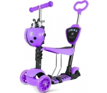 Купить - самоката  Самокат Best Scooter 5 в 1 Фиолетовый Божья коровка