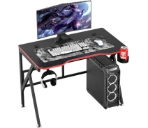 Купить - стол ПК  Компьютерный стол GT Racer T-1218 (120x60x73) Black