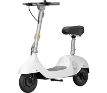 Купить - электросамокат  Электросамокат с сидением OKAI Ceetle PRO EA10C White 10' 350(900)W 25Km/h 10 4Ah 55Km 20% NFC App.29kg