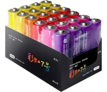 Купить - батарейку и аккумулятор  Батарейка ZMI Rainbow AAA Alkaline (AA724) 24шт/бл