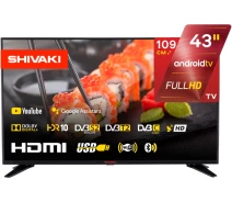 Купить - телевизор  Телевизор SHIVAKI S43KF5500 черный