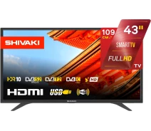 Купить - телевизор  Телевизор SHIVAKI S43MF1300 черный