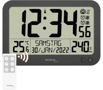Купить - настенные часы  Часы настенные Technoline WS8026 Black (WS8026)