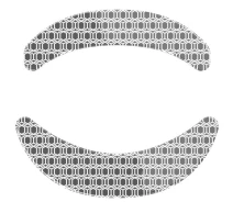 Купить - аксессуар для клавиатуры и мышки  Стеклянные глайды для HATOR Stellar (ACC080) black