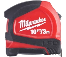 Купить - рулетку  Рулетка Milwaukee с подсветкой 3 м 48226602 (48226602)
