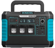 Купить - зарядную станцию  Зарядная станция Romoss RS1500 (RS1500-2B2-G153H) Т