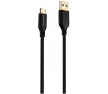 Купить - адаптер и кабель  Кабель Proove Jelly Silicone USB-Type-C 2.4A 1m (491990001)черн