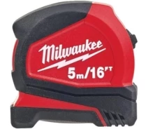 Купить - рулетку  Рулетка Milwaukee Pro Compact 5м/16фт, 25мм (4932459595)