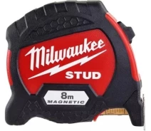 Купить - рулетку  Рулетка магнитная метрическая Milwaukee STUD, 8м 33мм (4932471627)