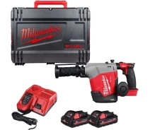 Купить - перфоратор  Перфоратор аккумуляторный Milwaukee SDS PLUS M18 FHAFOH16-302X, зарядное устройство, 2 акум., кейс (4933493533)