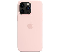 Купить - чехол для смартфона  Чехол Apple Silicone Chalk Pink MPTT3ZE/A для iPhone 14 Pro Max