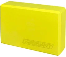 Купить - блок для йоги  Блок для йоги EasyFit EVA Желтый EF-1818-Y