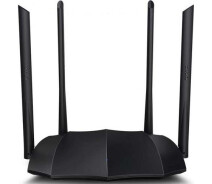 Купить - маршрутизатор  Маршрутизатор Tenda AC5 802.11ac AC1200 двухдиапазонный 9В 3xFE/LAN 1xFE/WAN Black
