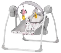 Купить - шезлонг-качалку для новорожденных  Кресло-качалка Kinderkraft Flo Pink (KKBFLOPINK0000) 