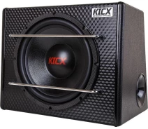 Купить - автосабвуфер  Автосабвуфер корпусной Kicx AP-300BPA
