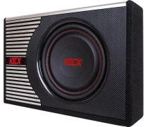 Купить - автосабвуфер  Автосабвуфер корпусной Kicx GT-400BA