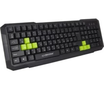 Купить - клавиатуру  Клавиатура игровая Esperanza EGK102 USB Green (EGK102GUA)