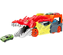 Купить - машинку, модель техники  Грузовик-транспортер Hot Wheels "Пасть дракона" (GTK42)