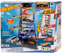 Купить - игрушечный гараж, паркинг, трек  Игровой набор Hot Wheels "Супербашня для гонки" (HKX43)