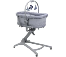 Купить - детскую кроватку  Кроватка-стульчик для кормления 5 в 1 Chicco Baby Hug Pro Серый (87076.40)