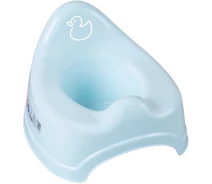 Купить - детский горшок, сиденье и подставка  Горшок детский с музыкой Tega Baby DUCK light blue (PO-072-129)