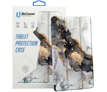 Купить - чехол  Чехол-книжка Soft Edge TPU BeCover с креплением для стилуса для Xiaomi Redmi Pad SE 8.7" Gray Marble (712575)