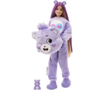 Купить - игрушку для девочки  Кукла Barbie "Cutie Reveal" серии "Care Bears" – мишка Щедровка (JCN94)