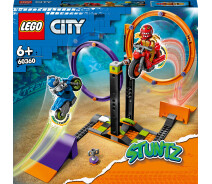 Купить - детский конструктор  LEGO® City Каскадерское задание с вращением (60360)
