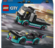Купить - детский конструктор  Конструктор LEGO® City Автомобиль для гонки и автовоза (60406)