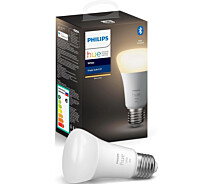 Купить - лампу  Лампа светодиодная-смарт Philips Hue Single Bulb E27, 9W (60 Вт), 2700 K, White, Bluetooth, диммируемая (929001821618)