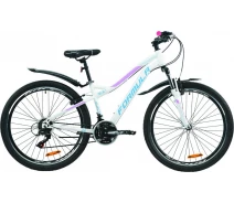 Купить - велосипед и аксессуар  Велосипед 26" Formula ELECTRA 15.5" бело-голубой с сиреневым 2020