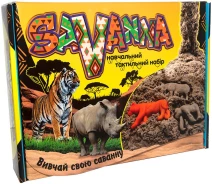 Купить - кинетический песок  Набор для творчества Strateg Savanna (51204)