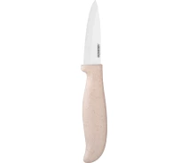 Купить - кухонный нож  Нож керамический для овощей Ardesto Fresh, 7.5см, керамика, пластик, бежевый (AR2118CS)