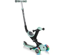 Купить - самоката  Самокат GLOBBER серии GO UP DELUXE LIGHTS 5в1 мятный, светящиеся колеса 20/50кг (646-206)