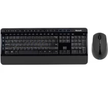 Купить - клавиатуру  Комплект 2в1 Microsoft Wireless Blue Track Desktop 3050 Ru Ret (PP3-00018) (клавиатура + мышь)