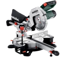 Купить - порцовочную пилу  Пила торцовочная Metabo KGS 216M с протяжкой 1200Вт диск 215мм 13.4кг (613216000)