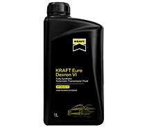Купить - трансмиссионное масло  Масла трансмиссионные KRAFT Euro ATF Dexron VI (red), 1л (708139)